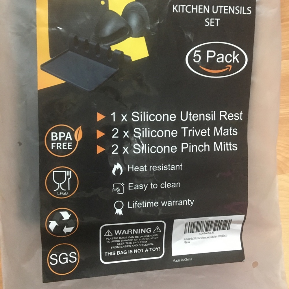 Kitchen silicone utensils